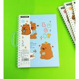 Gift Moda Capybara A4 Sketchbook – 45 Yaprak / 250 gr / Spiral Cilt