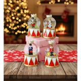 Gift Moda Fındıkkıran Yılbaşı Temalı Işıklı Mini Kar Küresi