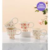 Gift Moda Kır Çiçeği Temalı Seramik Kupa