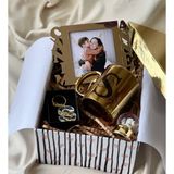 Gift Moda Kişiye Özel Gold Canım Annem Çerçeve Kupa Melek Kar Küresi Ve Epoksi Anahtarlık Anneler Günü Hediye Seti