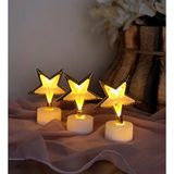 Gift Moda Mini Yıldız Gece Lambası 3'lü