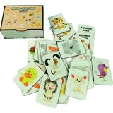 Gift Plus Ahşap Hafıza ve Zeka Kartları Eşleştirme Oyunu Çocuk Eğitici Puzzle Yapboz Oyuncak