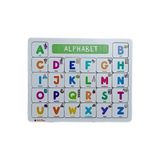gift plus İngilizce Alfabe Öğrenme Tablosu Puzzle – Renkli Harfler & Resimli Kelimeler