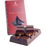 Gifteay by Taze Çikolata Marrakesh Çifte Kavrulmuş Fındık Kremalı Çıtır Kadayıflı Bitter Dubai Çikolatası 200g