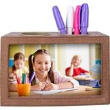 Gifted Kalemlikli Çift Taraflı Ahşap Fotoğraf Çerçevesi 15X10