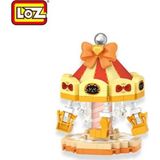 Gifted Loz Hareket Eden Lunapark Serisi Mikro Bloklar - Uçan Salıncak 190 Parça 10+ Yaş - Lunapark Maketi