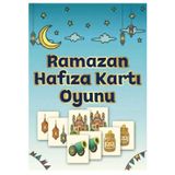 Gifted Ramazan Hafıza Kartı Oyunu – Çocuklar İçin Eğitici Eşleştirme Oyunu, 40 Adet Kart