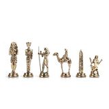 GiftHome Büyük Boy Metal Mısır Satranç Taşı Parlak