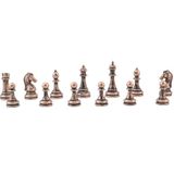 GiftHome Metal Klasik Satranç Taşı Antik