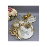 gifthomeshop Epoksi Damat Kahve Tepsi Seti