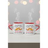giftkonsept Aşığım Baskılı Eş, Sevgili, Karı Koca Hediyelik Romantik Eğlenceli Kalpli Kulplu İkili Kupa Bardak, QBM1641