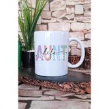 giftkonsept Aunt Kalpli Sevgi Dolu Hala Teyze Hediyelik Baskılı Çay Kahve Sunum Kupa Bardak, QBM5849