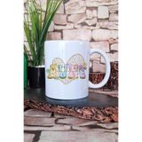 giftkonsept Aunt Retro Vintage Tarz Hala Teyze Hediyelik Baskılı Çay Kahve Sunum Kupa Bardak, QBM5847