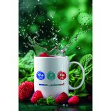 giftkonsept Coffee Periyodik Tablo Baskılı Eğlenceli Öğrenciye Hediye Kupa Bardak