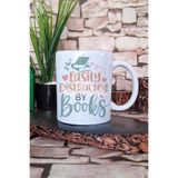 giftkonsept Easily Distracted By Books Yazılı Kitap Kurdu Esprisi Hediye Baskılı Kupa Bardak, QBM5439