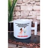 giftkonsept Eş, Sevgili, Çift, Karı Koca Baskılı Romantik Hediyelik T Kulplu Latte Fincanı Kupa Bardak, QB1L1696