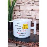 giftkonsept Eş, Sevgili, Çift, Karı Koca Eğlenceli Hediyelik T Kulplu Latte Fincanı Kupa Bardak, QB1L1640-MODEL2