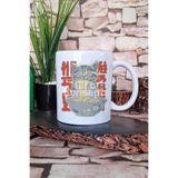giftkonsept Ramen Sevimli Kedi Noodle 1 Baskılı Japon Anime Yiyecek Hediye Baskılı Kupa Bardak, QBM5289