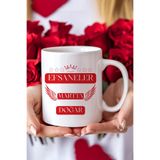 giftkonsept Taç ve Yıldız Desenli Efsaneler Martta Doğar Baskılı Eş, Arkadaş Doğum Günü Hediyelik Kupa Bardak, KIRMIZI-03MART
