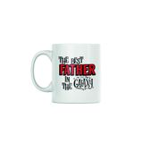 giftkonsept The Best Father In The Galaxy Baskılı Babalar Günü Doğum Günü Babaya Hediyelik Kupa Bardak