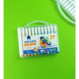 Giftmoda 24 Renk Akrilik Marker Kalem Seti - Karışık Renkler