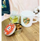 Giftmoda Çiçek Kadın Tasarımlı Kadınlara Özel Hediye Seti - Renkli
