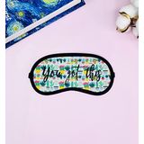 giftmoda Kaktüs Motto Tasarımlı Uyku Bandı
