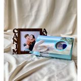 Giftmoda Kişiye Özel Gümüş Canım Annem Çerçeve Ve İnci Kolye Anneye Hediye Seti