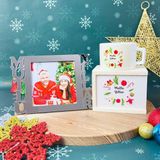 Giftmoda Mutlu Yıllar Fotoğraf Standlı Mdf Çerçeve Gümüş Ve Kutulu Kupa Hediye Seti - Renkli