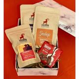 Giftmoda Özel Kutulu Çikolata Filtre Kahve Sahlep & Sıcak Çikolata Kadınlara Özel Hediye Seti