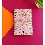 Giftmoda Özel Tasarım Spiralli 15*21 cm Dot Defter, Eskiz Defteri, Doodle Book - 2 SAYFA STICKER HEDİYELİ