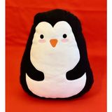 Giftmoda Penguen Tasarımlı Peluş Yastık - 27 x 40 cm - Renkli