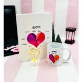 giftmoda Süper Anne Tasarımlı Kupa Elmas Lamba Ve Sert Kapaklı Defter