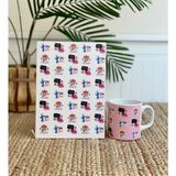 Giftmoda Woman Can Tasarımlı Kupa Ve Sert Kapaklı Defter