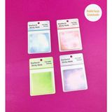 Giftmoda Yıldız Patlaması Tasarımlı Şeffaf Post-It - --