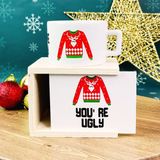 Giftmoda You're Ugly Yılbaşı Tasarımlı Kutulu Kupa