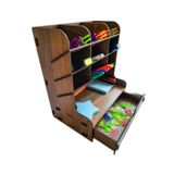 giftoom Ahşap Masaüstü Düzenleyici Çekmeceli Organizer
