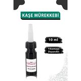 Giftsome 10 ml Kumaş Mürekkebi, Kıyafet Kaşesi, Elbise Kaşesi, Okul Kaşesi Yedek Mürekkep 1 Adet - SİYAH