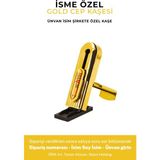 Giftsome Gold Cep Kaşesi, Elbise İsim Ve Kıyafet, Defter Kitap Kaşesi Anaokulu Kreş Etiket, Öğrenci Kaşesi - Altın - 0