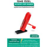 Giftsome Kırmızı Cep Kaşesi, Elbise İsim Ve Kıyafet, Defter Kitap Kaşesi Anaokulu Kreş Etiket, Öğrenci Kaşesi - 0