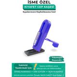 Giftsome Mavi Cep Kaşesi, Elbise Isim ve Kıyafet, Defter Kitap Kaşesi Anaokulu Kreş Etiket, Öğrenci Kaşesi - 0