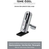 Giftsome Silver Cep Kaşesi, Elbise İsim Ve Kıyafet, Defter Kitap Kaşesi Anaokulu Kreş Etiket, Öğrenci Kaşesi - Gümüş - 0