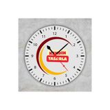gifttime Kişiselleştirilebilir Resimli Ve İsimli Metal Saat - Özel Tasarım Hediye Duvar Saati