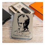 Gifttime Kişiye Özel Metal Kutulu Atatürk Tasarımlı Bradley Dolma Kalem Seti