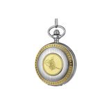 gifttime Kişiye Özel Osmanlı Tuğra Kabartmalı Retro Köstekli Cep Saati