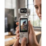 GIGA 4K Vlog Kamera Otomatik Odaklama ve Döndürülebilir Lensli Taşınabilir El Kamerası - Renkli