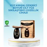 GIGA Çok Fonksiyonlu Yüz ve Göz Masaj Aleti – Genç ve Parlak Bir Cilt Için - Renkli