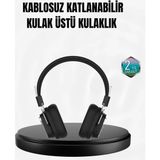GIGA Kablosuz Bluetooth Kulak Üstü Kulaklık Kristal Ses Kalitesi ve Ergonomik Yapı - Renkli