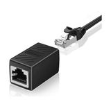 Gigabit CA55 6 Ekleyici Uzatma Uzatıcı RJ45 Ek Birleştirici Ara Kablo Birleştirici