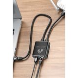 Gigabit Ethernet Anahtarı 2 Bağlantı Noktalı 1000MBPS, RJ45 Çoğaltıcı Ethernet Splitter